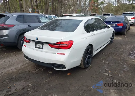 2016 BMW 740I from USA, damaged, VIN WBA7E2C52GG504003